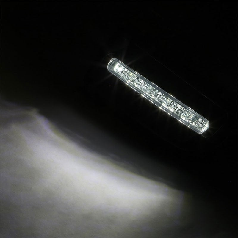 Clear Len LED Relector Front Fog Light Lamp w/Bezel For 06-08 Mazda 6 EU/UK