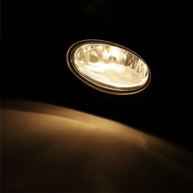 Yellow Amber OE Bumper Fog Light with Bezel Acura 04-05 TSX CL9 K24A2 BFC-FOLK-SW-BZ-ACU04TSXAM