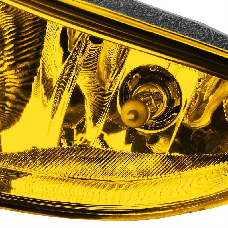 Amber Lens OE Fog Light Lamp w/Bezel +Switch For 04-05 Civic 4DR DX/2DR HX