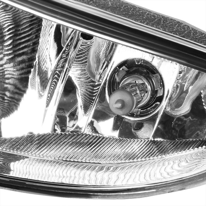 Clear Lens OE Front Fog Light Lamp+Bezel +Switch For 04-05 Civic EM2/ES1/ES2