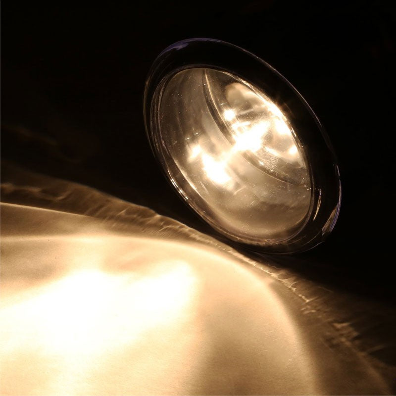 Clear OE Bumper Fog Light with Bezel Honda 12-15 Pilot YF3 YF4 BFC-FOLK-SW-BZ-HON12PILCH