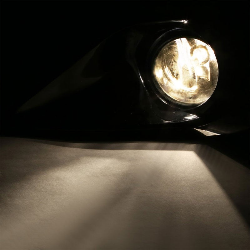 Clear Lens OE Front Fog Light Lamp+Silver Bezel +Switch For 13-16 FRS GT86