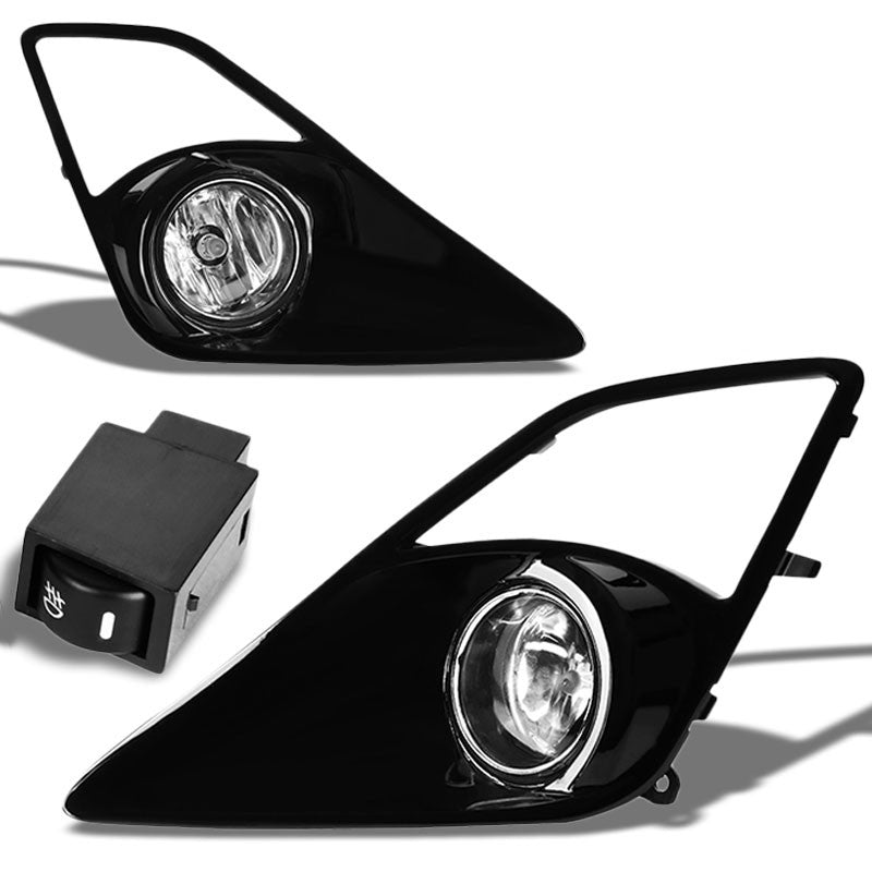 Clear OE Bumper Fog Light Silver Bezel Scion 13-16 FRS GT86 BFC-FOLK-SW-BZ-SLBZ-SCI13FRSCH