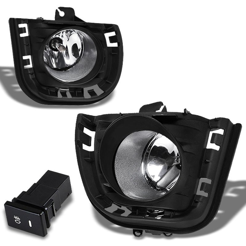 Clear OE Bumper Fog Light with Bezel Scion 14-16 tC AGT20 BFC-FOLK-SW-BZ-SCI14TCCH