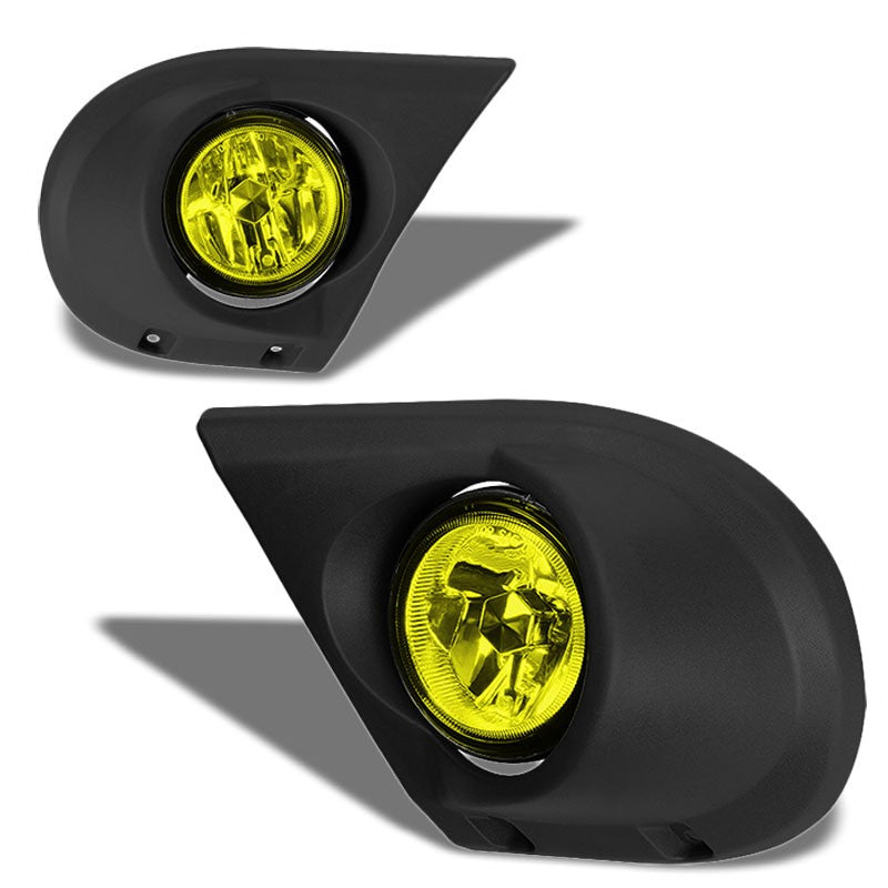 Yellow Amber OE Bumper Fog Light with Bezel Honda 03-05 Pilot YF1 J35 BFC-FOLK-NS-BZ-HON03PILAM