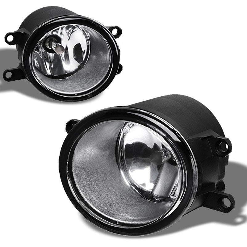 Clear OE Replacement Round Fog Light Lamp 06+ Toyota Lexus Scion BFC-FOLK-NS-MULT19-L4S1T14CH