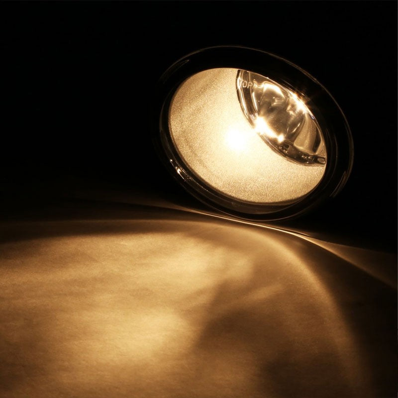 Clear Lens OE Replacement Round Fog Light Lamp For 06+ Toyota/Lexus/Scion