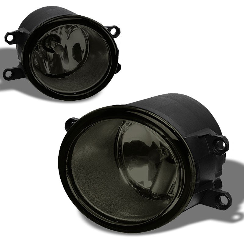Smoke OE Replacement Round Fog Light Lamp 06+ Toyota Lexus Scion BFC-FOLK-NS-MULT19-L4S1T14SM