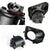 Smoke Bumper Fog Light Lamp+Chrome Ring Bezel +Switch For 16+ Tacoma L4/V6