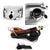Smoke Len Front Bumper Fog Light Lamp+Bulb+Switch For 07+ Cadillac/Chevrolet/GMC