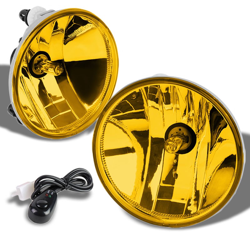 Amber Len OE Front Bumper Fog Light Lamp+Switch For 15-19 Colorado Silverado Sierra