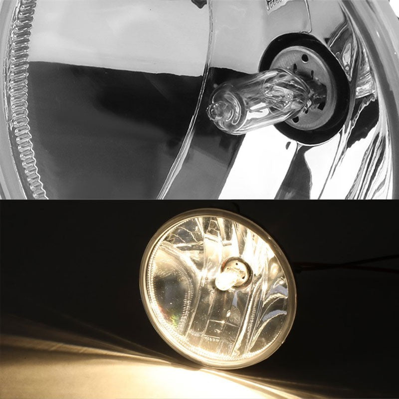 Clear Fog Light Lamp 07+ Cadillac Chevrolet GMC Non Offroad Package BFC-FOLK-SW-MULT13-CA1CH8GM4T1CH