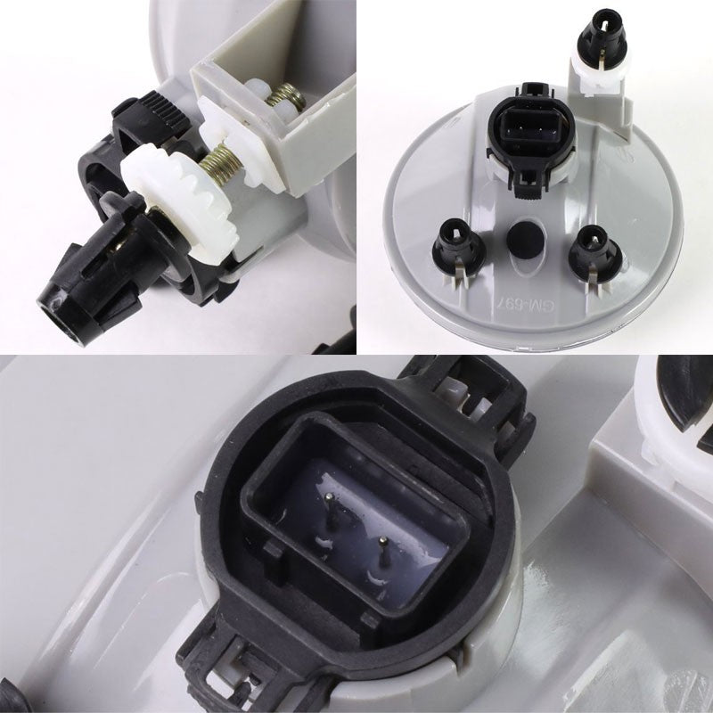 Clear Fog Light Lamp 07+ Cadillac Chevrolet GMC Non Offroad Package BFC-FOLK-SW-MULT13-CA1CH8GM4T1CH