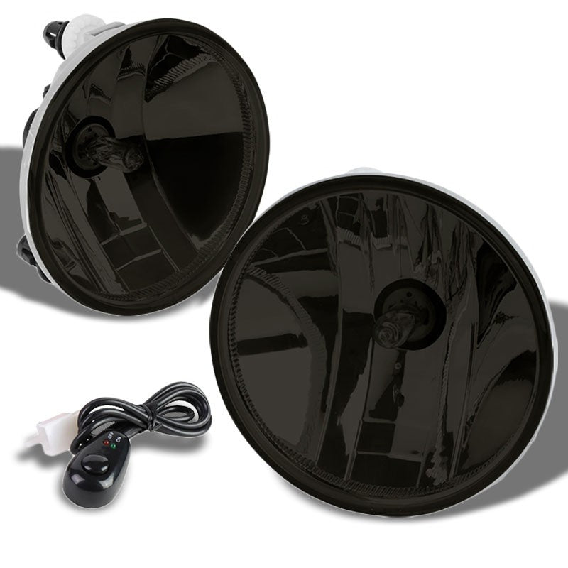 Smoke Len OE Front Bumper Fog Light Lamp+Switch For 15-19 Colorado Silverado Sierra
