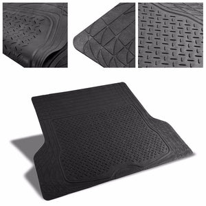 Universal Black ABS Heavy Duty All Weather/Season Trunk/Cargo Floor Mats For Truck/SUV-Interior-BuildFastCar