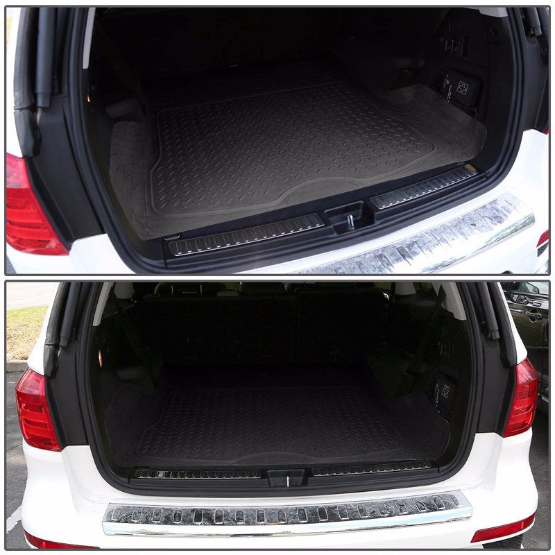 Universal Black ABS Heavy Duty All Weather/Season Trunk/Cargo Floor Mats For Truck/SUV-Interior-BuildFastCar