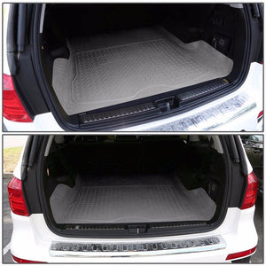Universal Gray ABS Heavy Duty All Weather/Season Trunk/Cargo Floor Mats For Truck/SUV-Interior-BuildFastCar