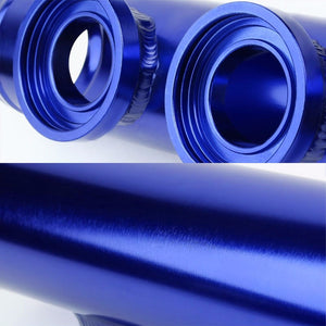 Blue 9.5" Long Dual Flange Adapter 2.5" Straight Type SSQV Blow Off Valve Pipe-Performance-BuildFastCar