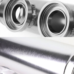Silver SSQV Turbo Blow Off Valve TYA2+9.5"/Straight/Dual Port BOV Flange Pipe-Performance-BuildFastCar