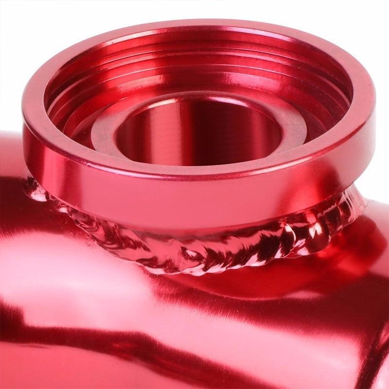 Red 8" Long 80 Degree Curve Flange Adapter 2.5" Type SSQV Blow Off Valve Pipe-Performance-BuildFastCar