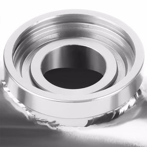Silver 8" Long 80 Degree Curve Flange Adapter 2.5" Type SSQV Blow Off Valve Pipe-Performance-BuildFastCar