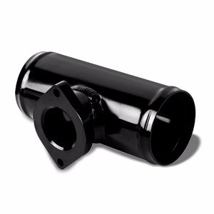 Black 6" Long Flange Adapter 2.5" Straight Type-S/RS/RZ Blow Off Valve BOV Pipe-Performance-BuildFastCar