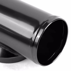 Black 6" Long Flange Adapter 2.5" Straight Type SSQV Turbo Blow Off Valve Pipe-Performance-BuildFastCar