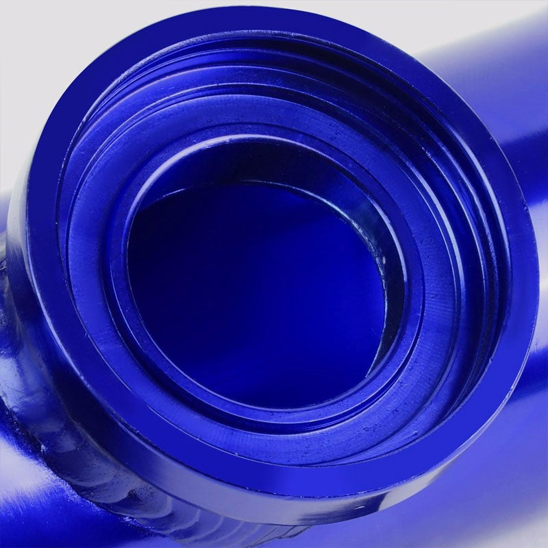 Blue 6" Long Flange Adapter 2.5" Straight Type SSQV Turbo Blow Off Valve Pipe-Performance-BuildFastCar