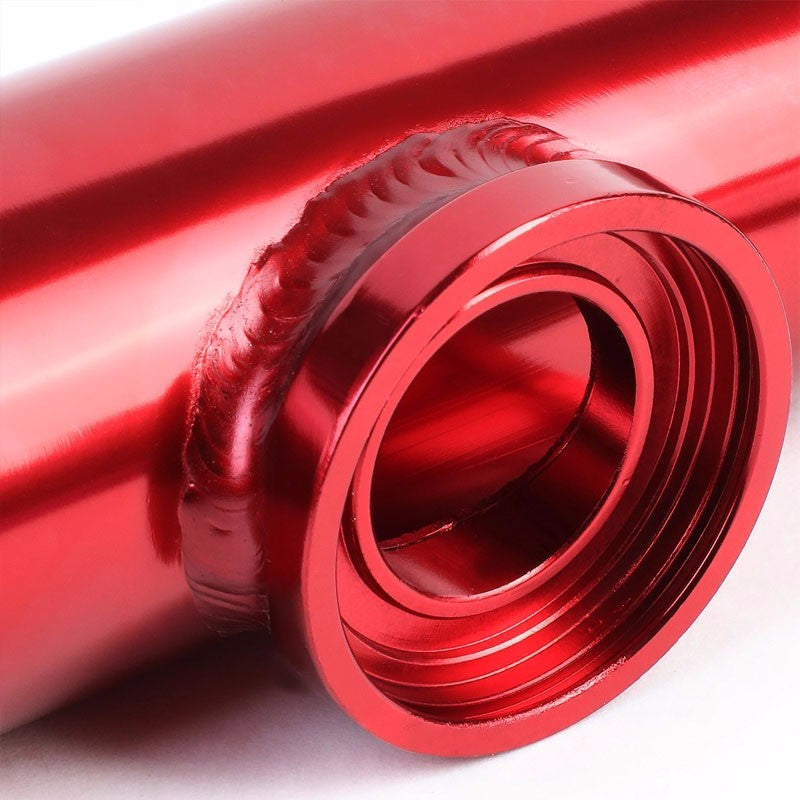 Red 6" Long Flange Adapter 2.5" Straight Type SSQV Turbo Blow Off Valve BOV Pipe-Performance-BuildFastCar