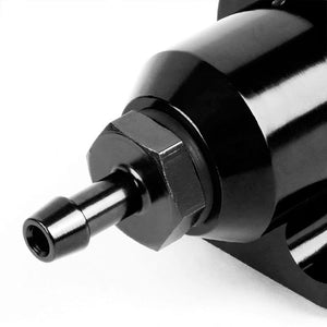 Black Bolt-On Adjustable Fuel Pressure Regulator For Honda/Acura B16/B18/F20/F22-Performance-BuildFastCar
