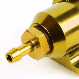 Gold Bolt-On Adjustable Fuel Pressure Regulator For Honda/Acura B16/B18/F20/F22-Performance-BuildFastCar