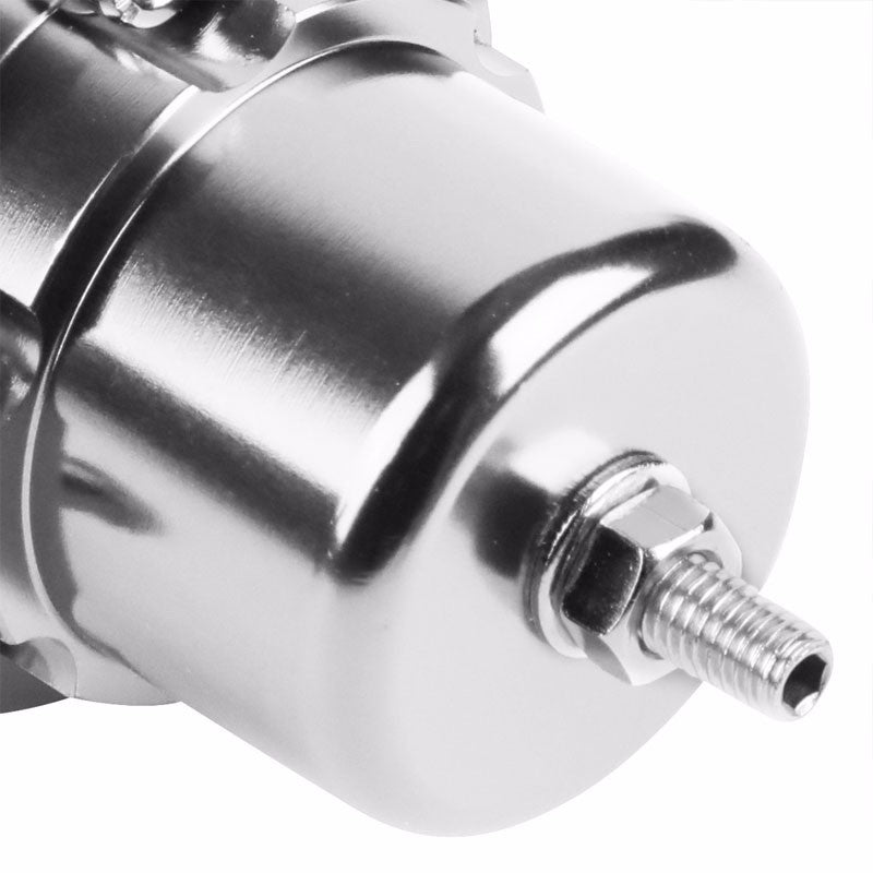 Silver Bolt-On Adjustable Fuel Pressure Regulator For Honda/Acura B16/B18/F20-Performance-BuildFastCar