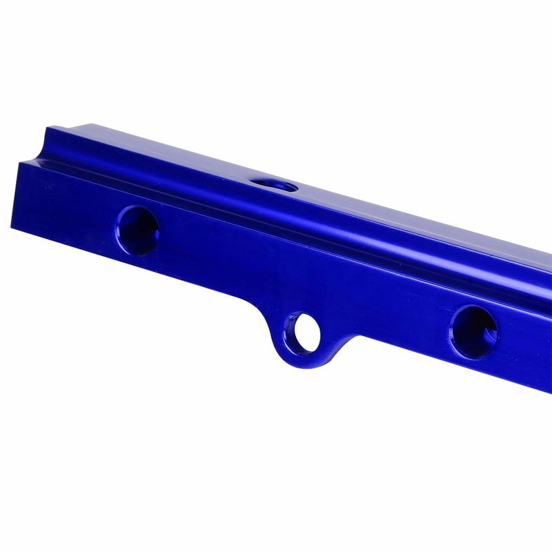Blue Aluminum Fuel Injector Rail Kit For Toyota 93-98 Supra MK4/2JZ-GTE JZA80-Performance-BuildFastCar