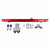 Red Aluminum Fuel Injector Rail Kit For Toyota 93-98 Supra MK4/2JZ-GTE JZA80-Performance-BuildFastCar