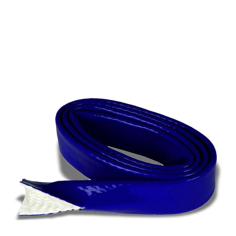 7/8" In/22MM Fire Sleeve Blue High Temp Silicone Braided Insulation Hose x 1 FT-Performance-BuildFastCar