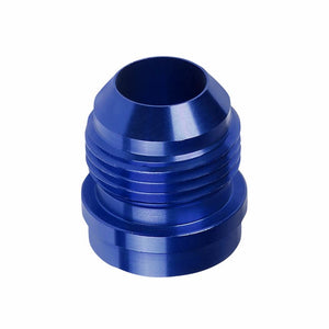 Blue 1/8-27 NPT Straight Male Weld On Bung Oil/Fuel Hose 8AN Fitting Adapter BuildFastCar
