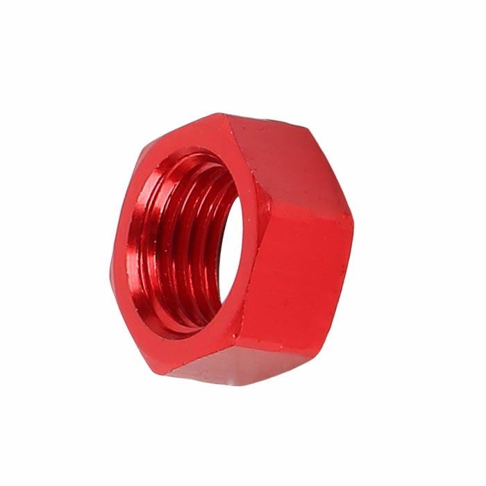 Red Aluminum Sealing Bulkhead Seal Plug Oil/Fuel Hose Nut 3AN Fitting Adapter BuildFastCar