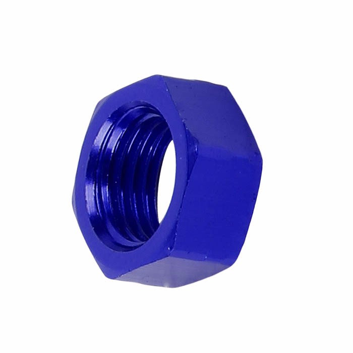 Blue Aluminum Sealing Bulkhead Seal Plug Oil/Fuel Hose Nut 4AN Fitting Adapter BuildFastCar
