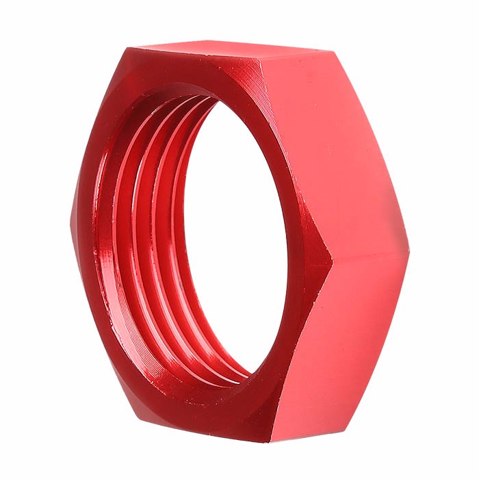 Red Aluminum Sealing Bulkhead Seal Plug Oil/Fuel Hose Nut 10AN Fitting Adapter BuildFastCar