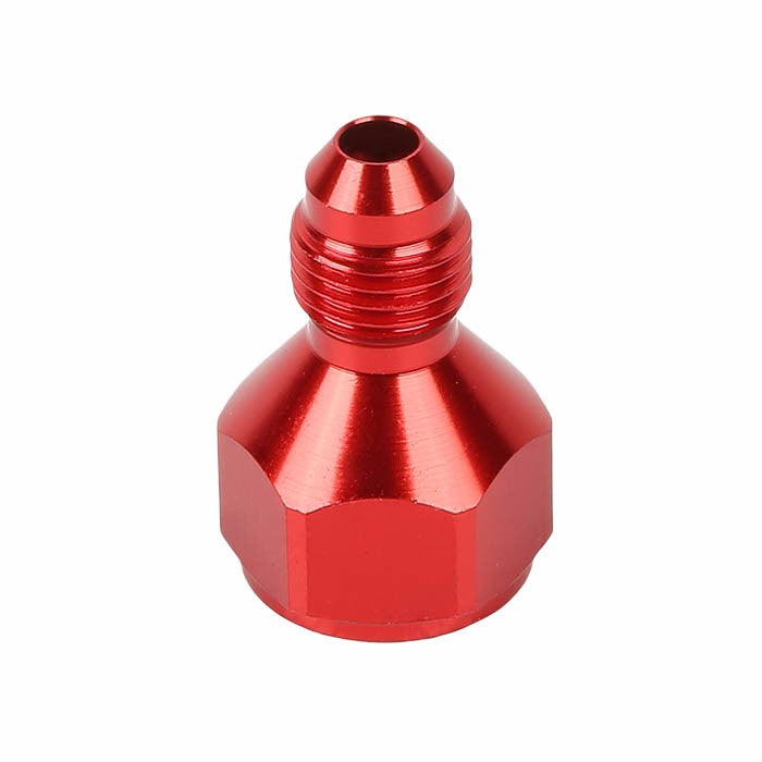 Red Aluminum 4AN Female Flare-3AN Male Reducer Oil/Fuel Hose Fitting Adaptor BuildFastCar