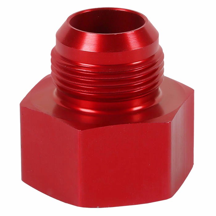 Red Aluminum 20AN Female Flare-16AN Male Reducer Oil/Fuel Hose Fitting Adaptor BuildFastCar