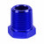 Blue Aluminum 1/8" Female-1/2" Male NPT Bushing Oil/Fuel Reducer Fitting Adapter BuildFastCar