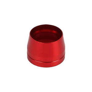 Red Aluminum Olive Insert Flare Oil/Fuel Hose Line Tubing 8AN Fitting Adapter BuildFastCar