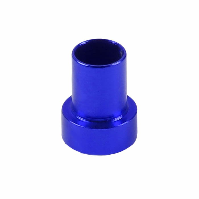 Blue Aluminum Male Hard Steel Tubing Sleeve Oil/Fuel 3AN AN-3 Fitting Adapter BuildFastCar