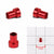 Red Aluminum Male Hard Steel Tubing Sleeve Oil/Fuel 3AN AN-3 Fitting Adapter BuildFastCar