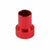 Red Aluminum Male Hard Steel Tubing Sleeve Oil/Fuel 3AN AN-3 Fitting Adapter BuildFastCar