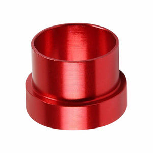 Red Aluminum Male Hard Steel Tubing Sleeve Oil/Fuel 12AN AN-12 Fitting Adapter BuildFastCar
