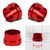 Red Aluminum Male Hard Steel Tubing Sleeve Oil/Fuel 16AN AN-16 Fitting Adapter BuildFastCar