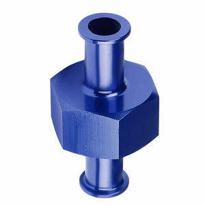Blue Aluminum 3/8" Male Tube/Hose Union Straight Coupler 6AN Fitting Adapter BuildFastCar