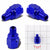 Blue 8AN Female Flare-1/8" NPT Male Reducer Swivel Hose B-Nut Fitting Adapter BuildFastCar
